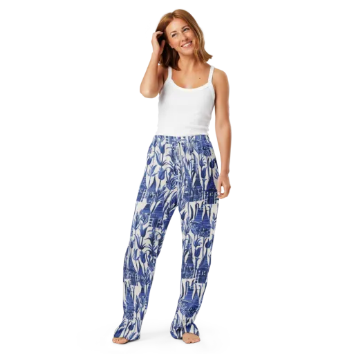 Bluebell Borough on a Women's Pajama Pants