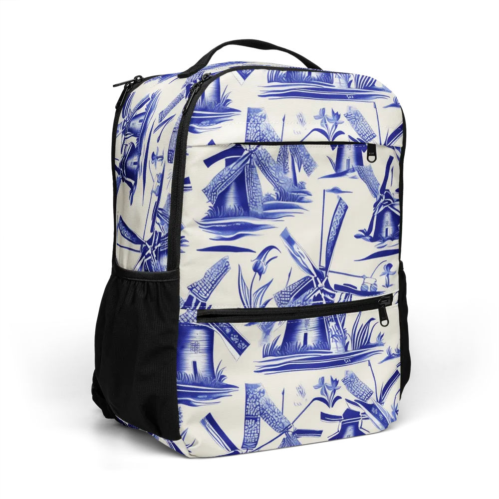 Cerulean Millworks on Utility Backpack — Right Front