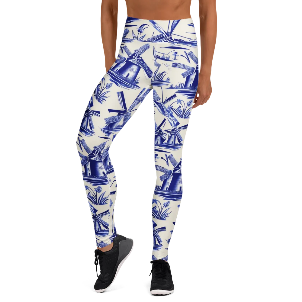 Cerulean Millworks on Yoga Leggings — Front