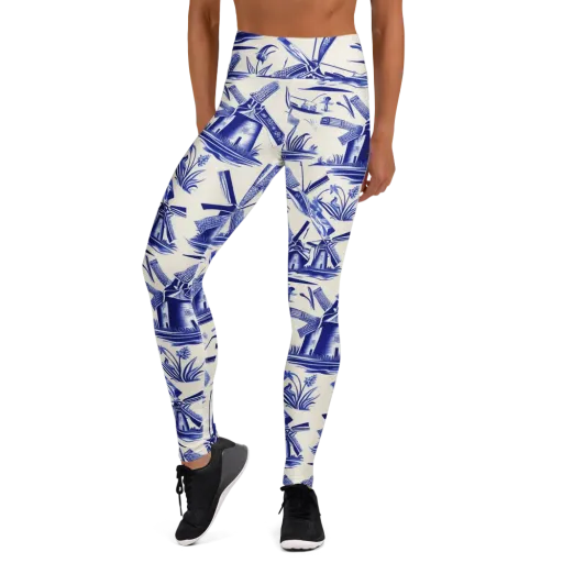 Cerulean Millworks on a Yoga Leggings