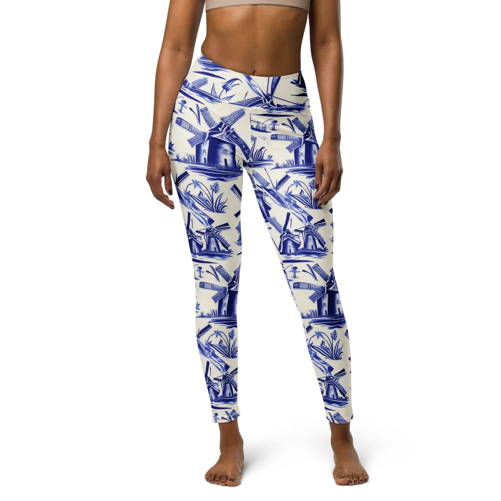 Cerulean Millworks on Yoga Leggings — Front