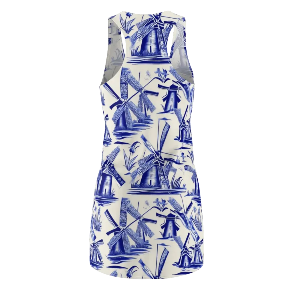 Cerulean Millworks on Racerback Dress — Back
