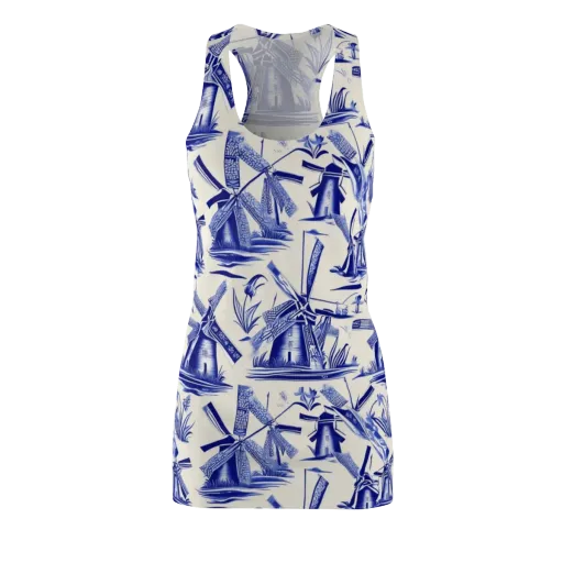 Cerulean Millworks on a Racerback Dress