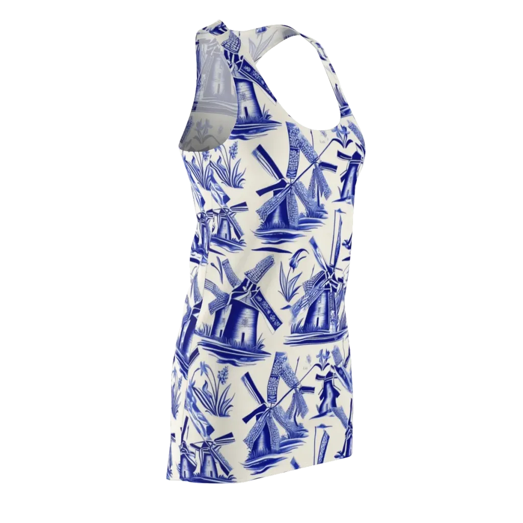 Cerulean Millworks on Racerback Dress — Front Side