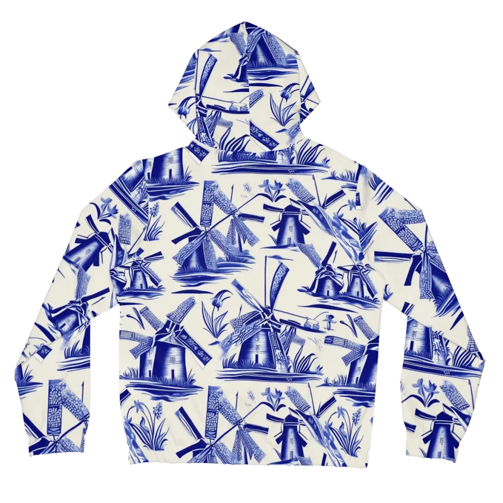 Cerulean Millworks on Women's Full-Zip Hoodie — Back