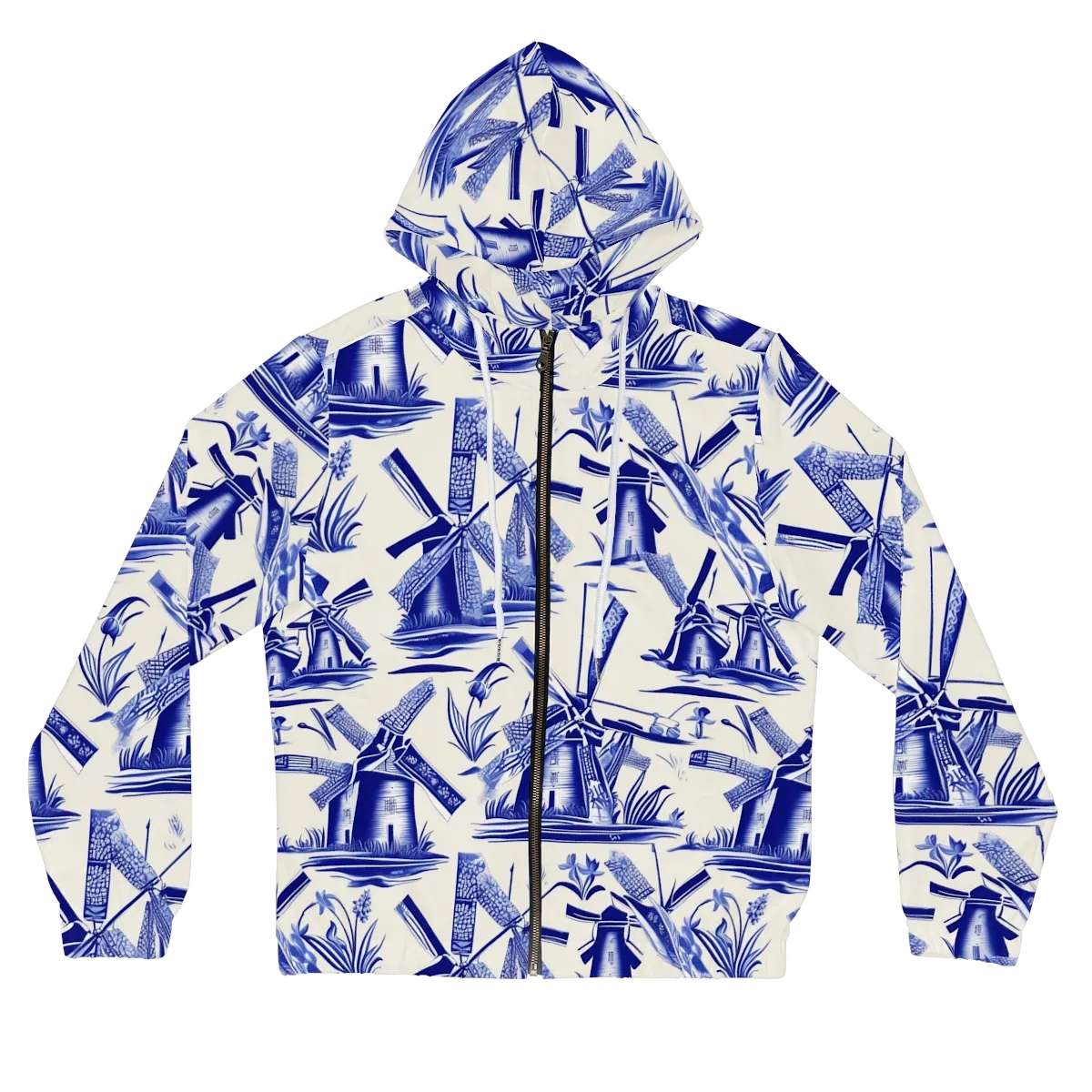 Cerulean Millworks on Women's Full-Zip Hoodie — Front