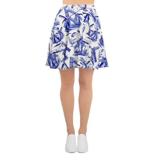 Cerulean Millworks on a Skater Skirt