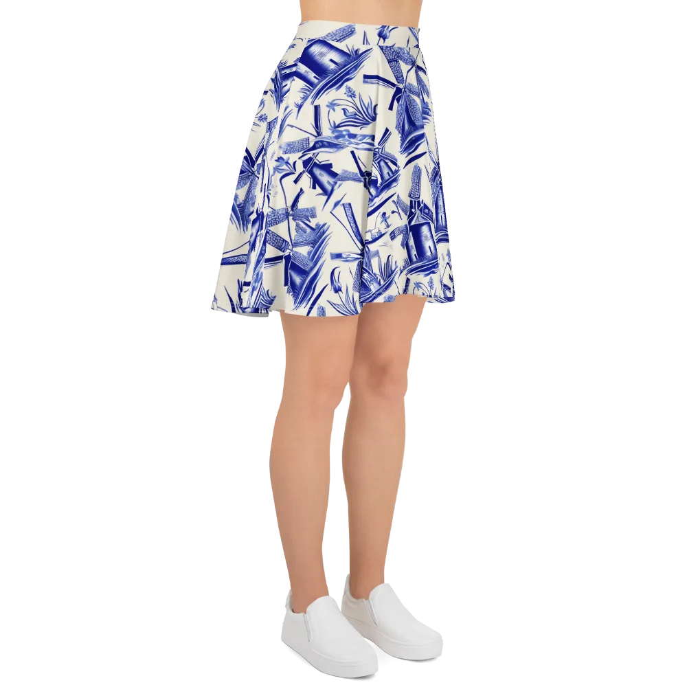 Cerulean Millworks on Skater Skirt — Right
