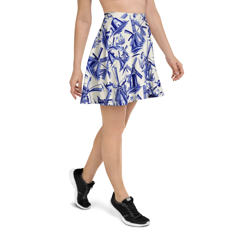 Cerulean Millworks on Skater Skirt — Right