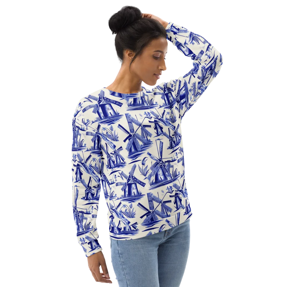 Cerulean Millworks on Sweatshirt — Right Front