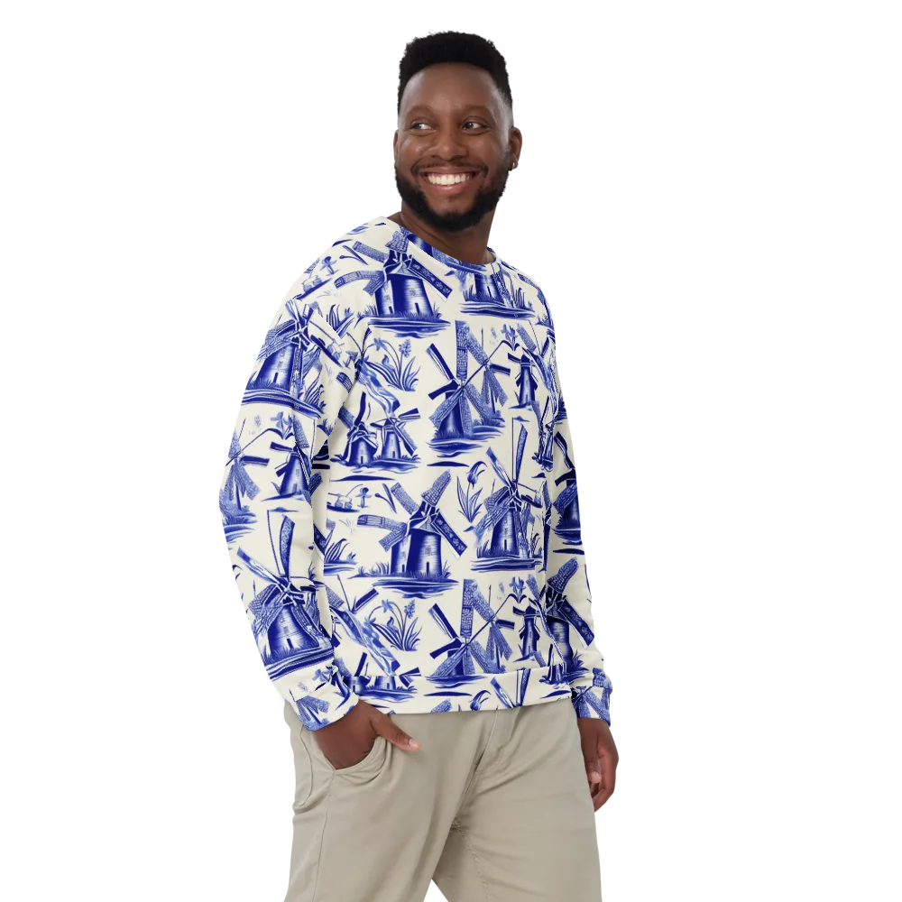 Cerulean Millworks on Sweatshirt — Front