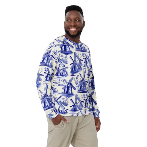 Cerulean Millworks on a Sweatshirt