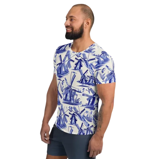 Cerulean Millworks on a Men's Athletic T-Shirt
