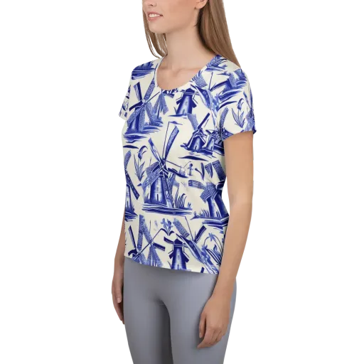 Cerulean Millworks on a Women's Athletic T-Shirt