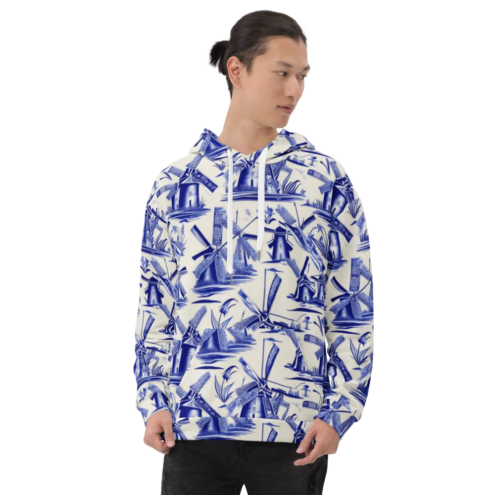 Cerulean Millworks on Hoodie — Front