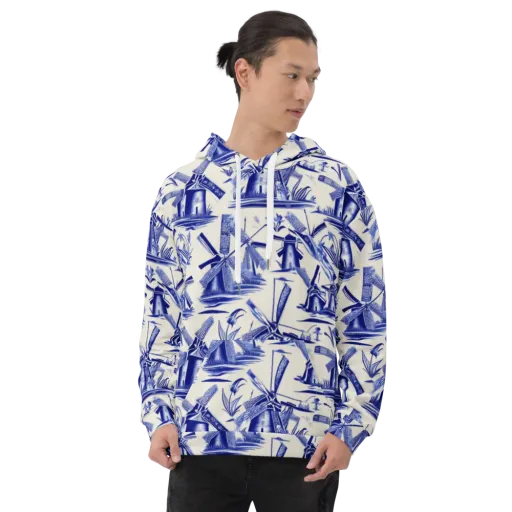 Cerulean Millworks on a Hoodie