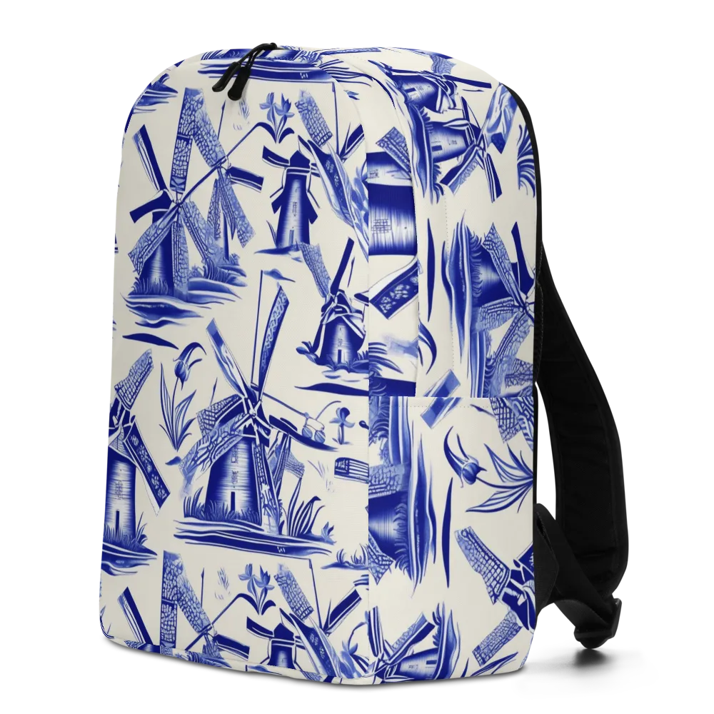 Cerulean Millworks on Minimalist Backpack — Left