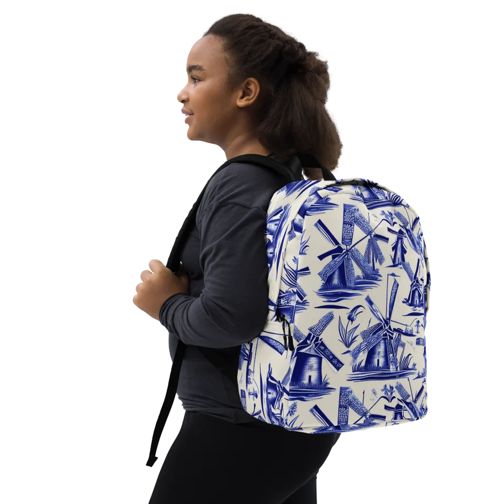 Cerulean Millworks on Minimalist Backpack — Right Front