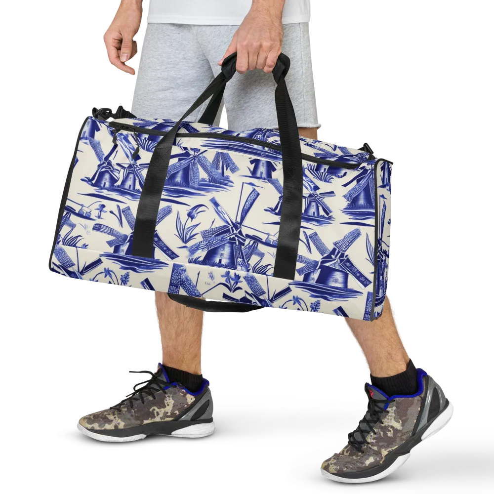 Cerulean Millworks on Duffle Bag — Front
