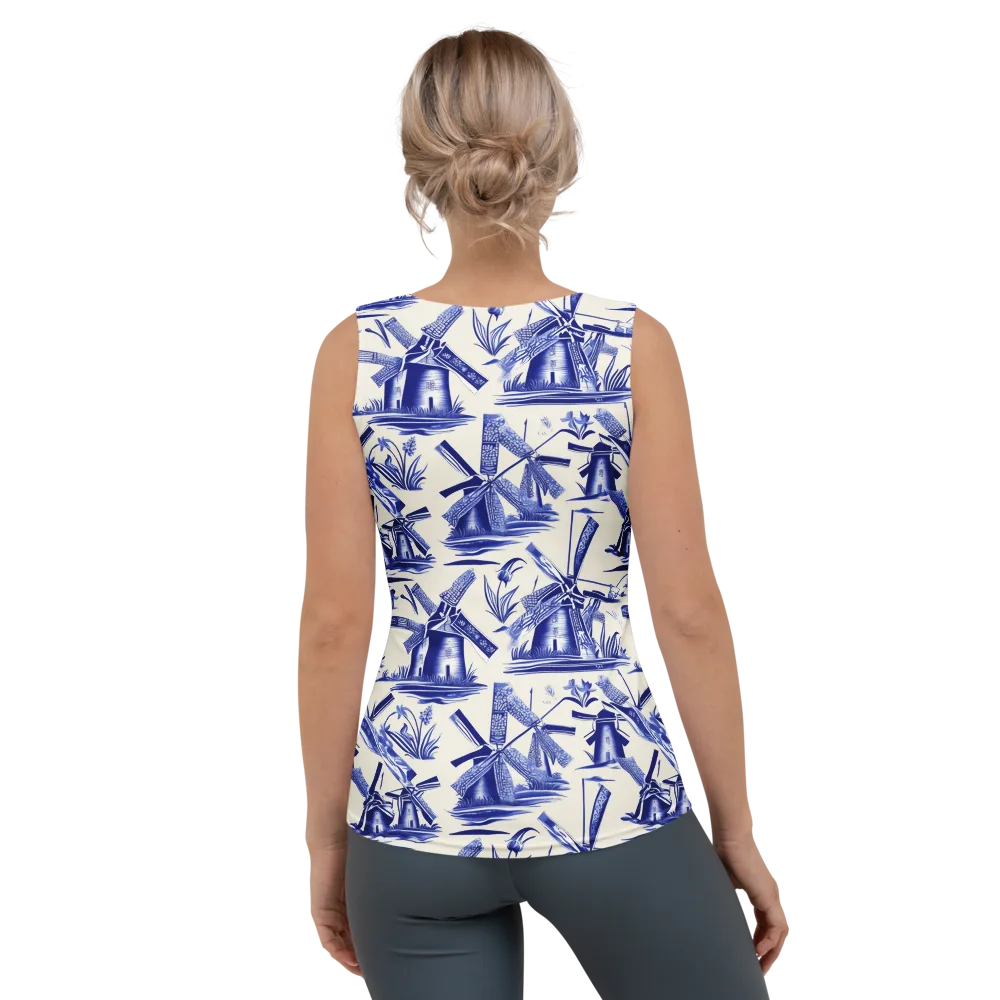 Cerulean Millworks on Women's Tank Top — Back