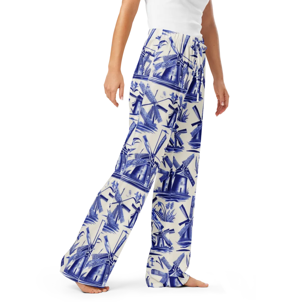 Cerulean Millworks on Women's Pajama Pants — Right Front