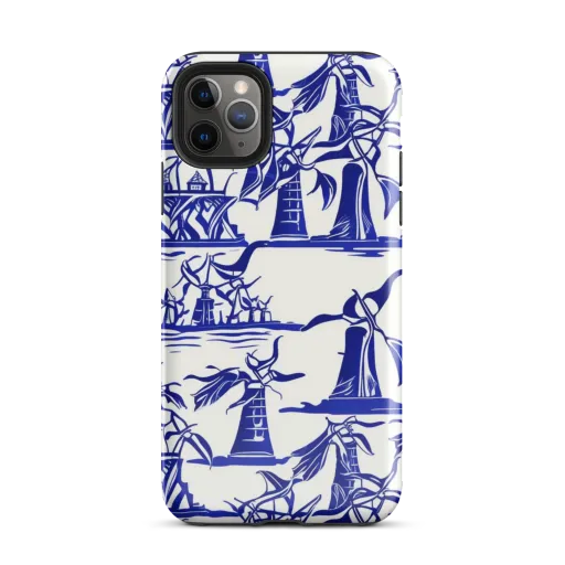 Cobalt Coastline on a Tough Case for iPhone®
