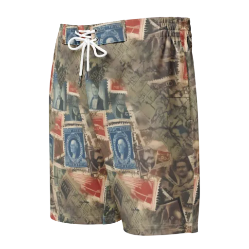 Postmark Reverie on a Men's Board Shorts