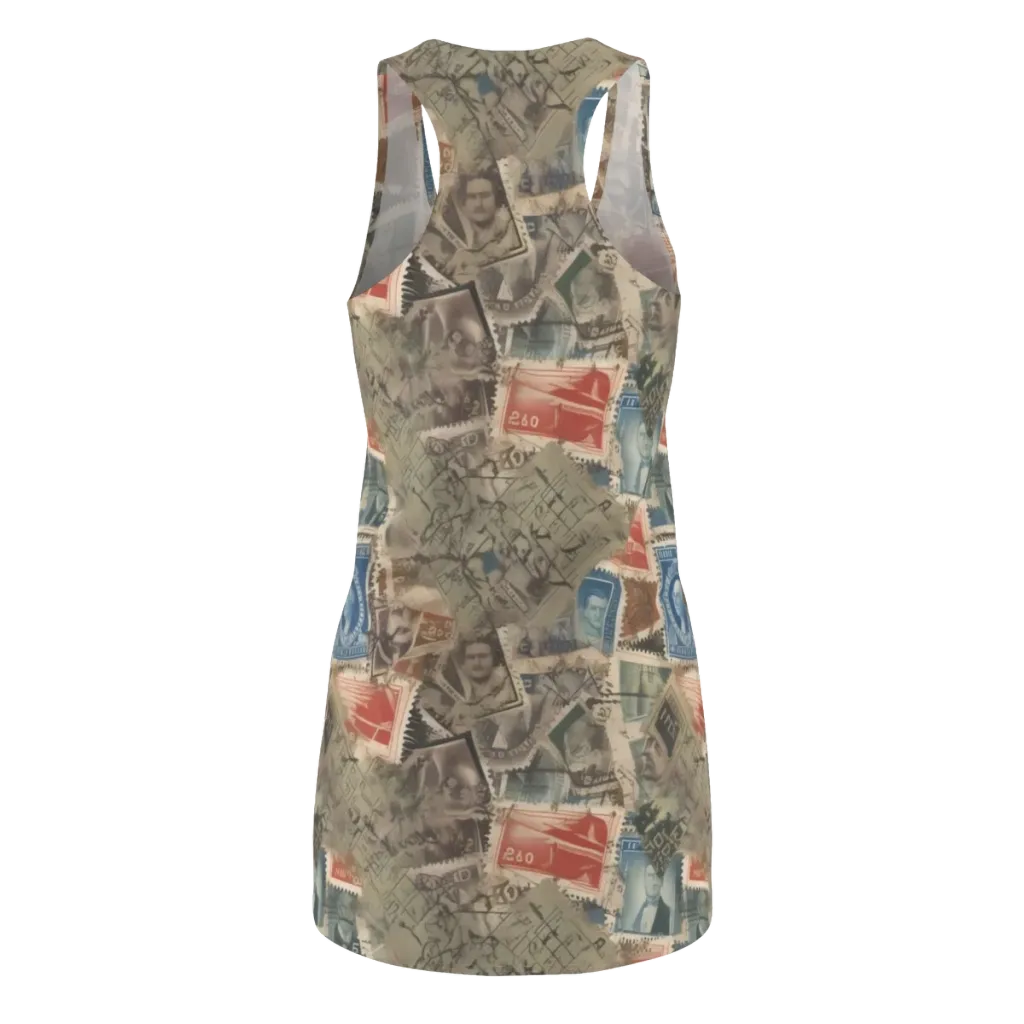 Postmark Reverie on Racerback Dress — Back