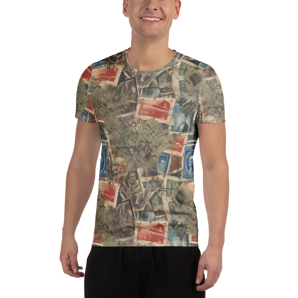Postmark Reverie on Men's Athletic T-Shirt — Front