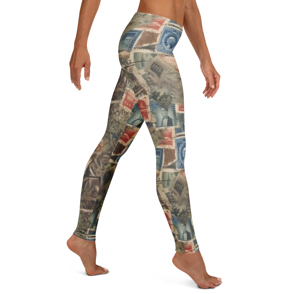 Postmark Reverie on Leggings — Right