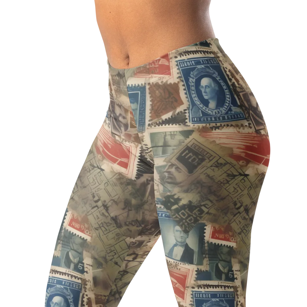 Postmark Reverie on Leggings — Left Front