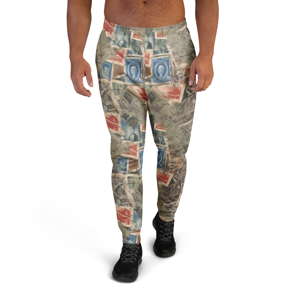 Postmark Reverie on Men's Joggers — Front