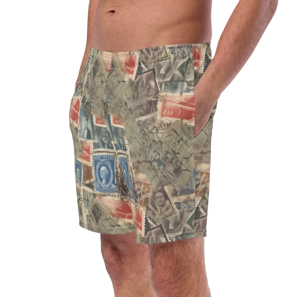 Postmark Reverie on Swim Trunks — Left Front