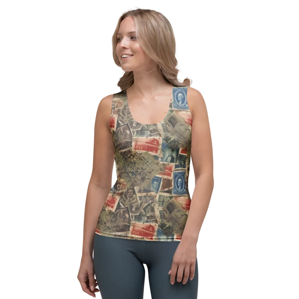 Postmark Reverie on Women's Tank Top — Front