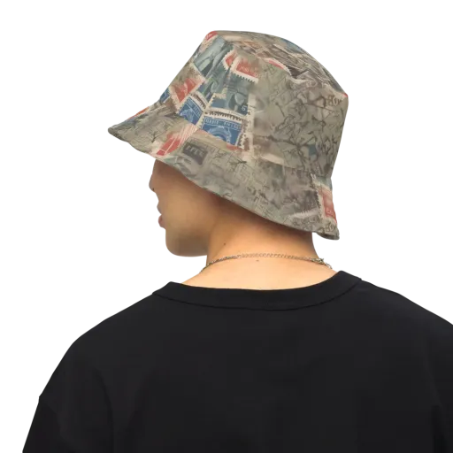 Postmark Reverie on a Reversible Bucket Hat