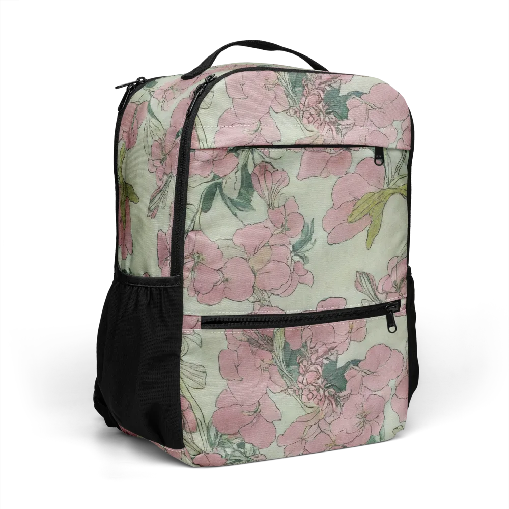 Rosewater Archive on Utility Backpack — Right Front