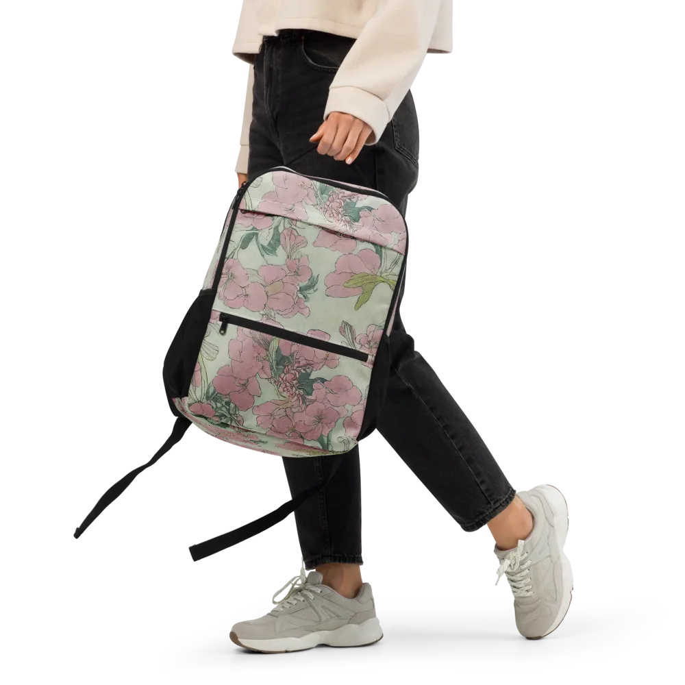 Rosewater Archive on Utility Backpack — Front