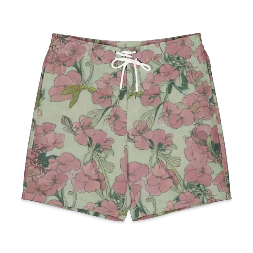 Rosewater Archive on a Men's Board Shorts