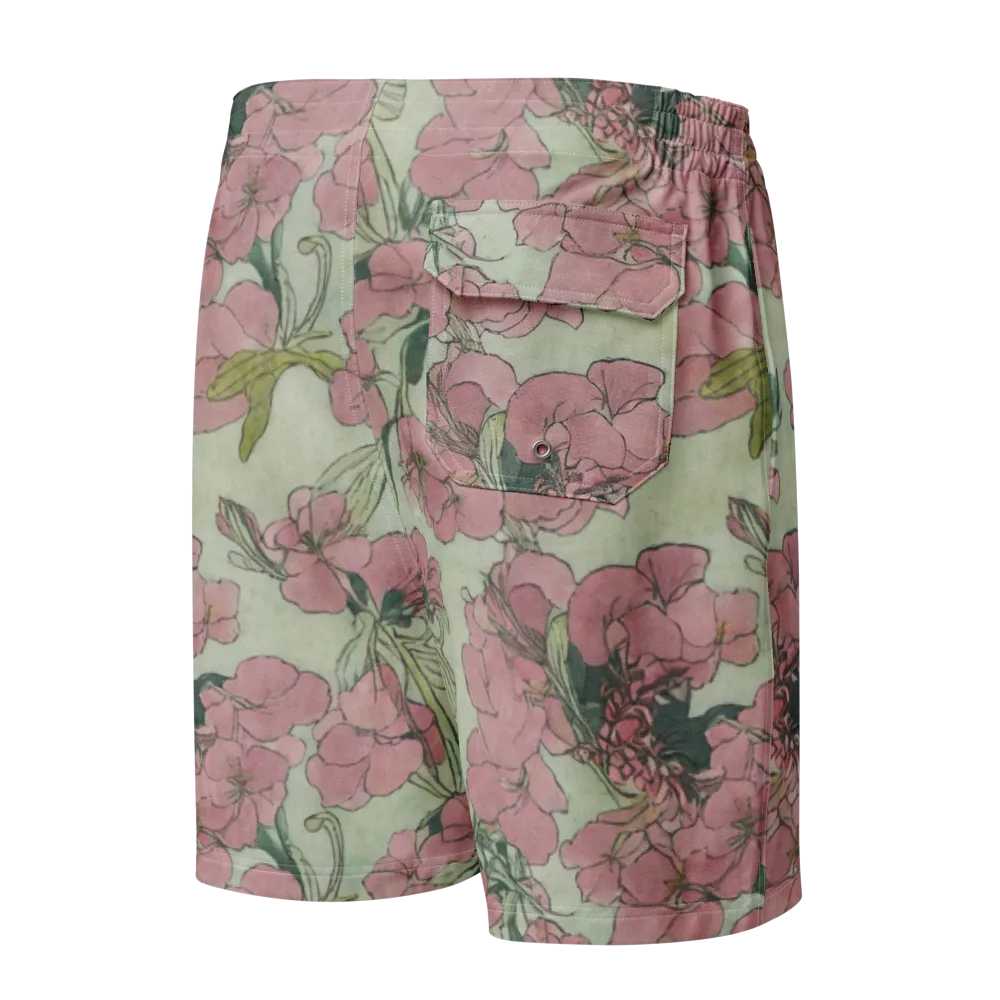Rosewater Archive on Men's Board Shorts — Back