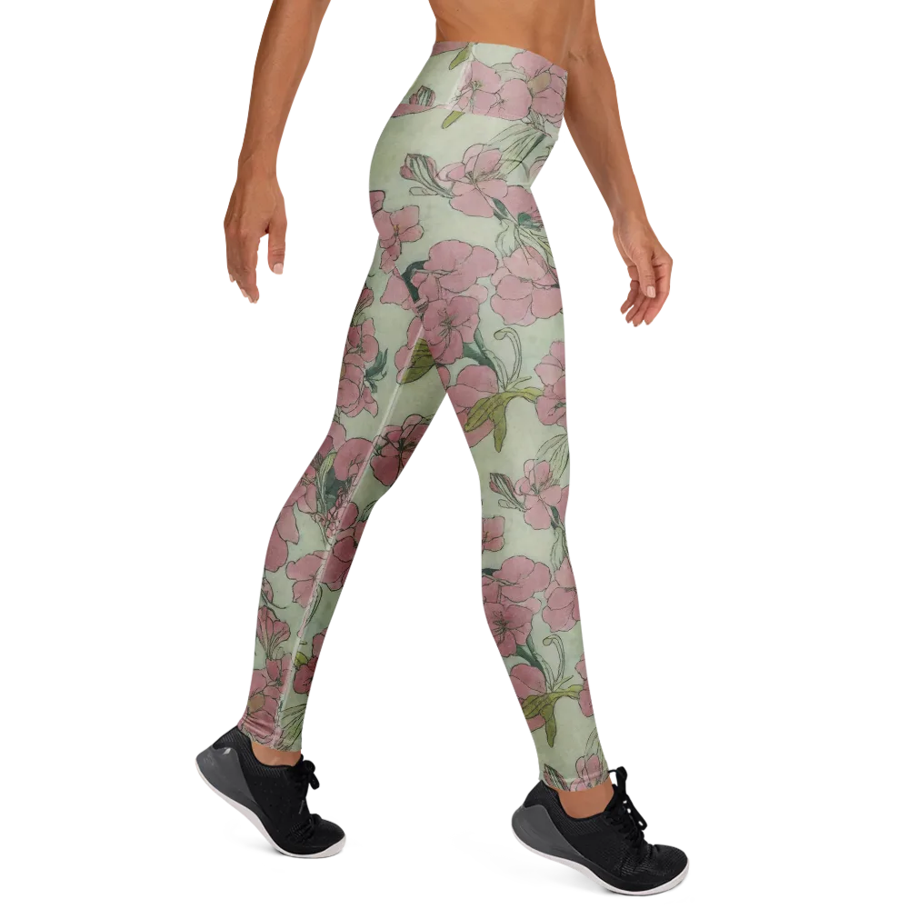 Rosewater Archive on Yoga Leggings — Right