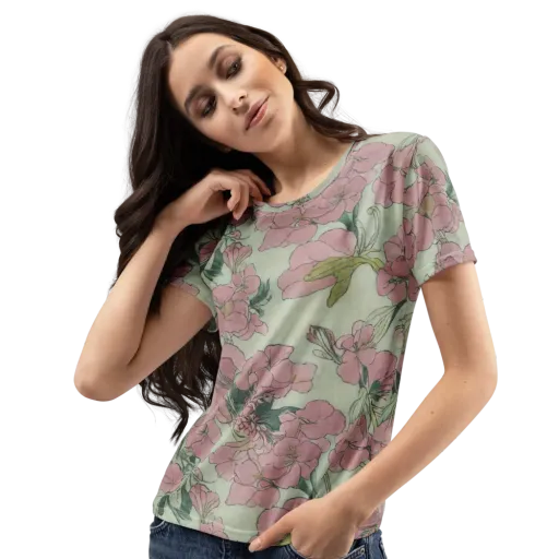 Rosewater Archive on a Women's Crew Neck T-Shirt