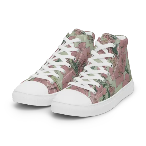 Rosewater Archive on a Women's High Top Canvas Shoes