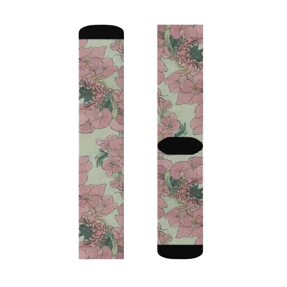 Rosewater Archive on Socks — Left Sock