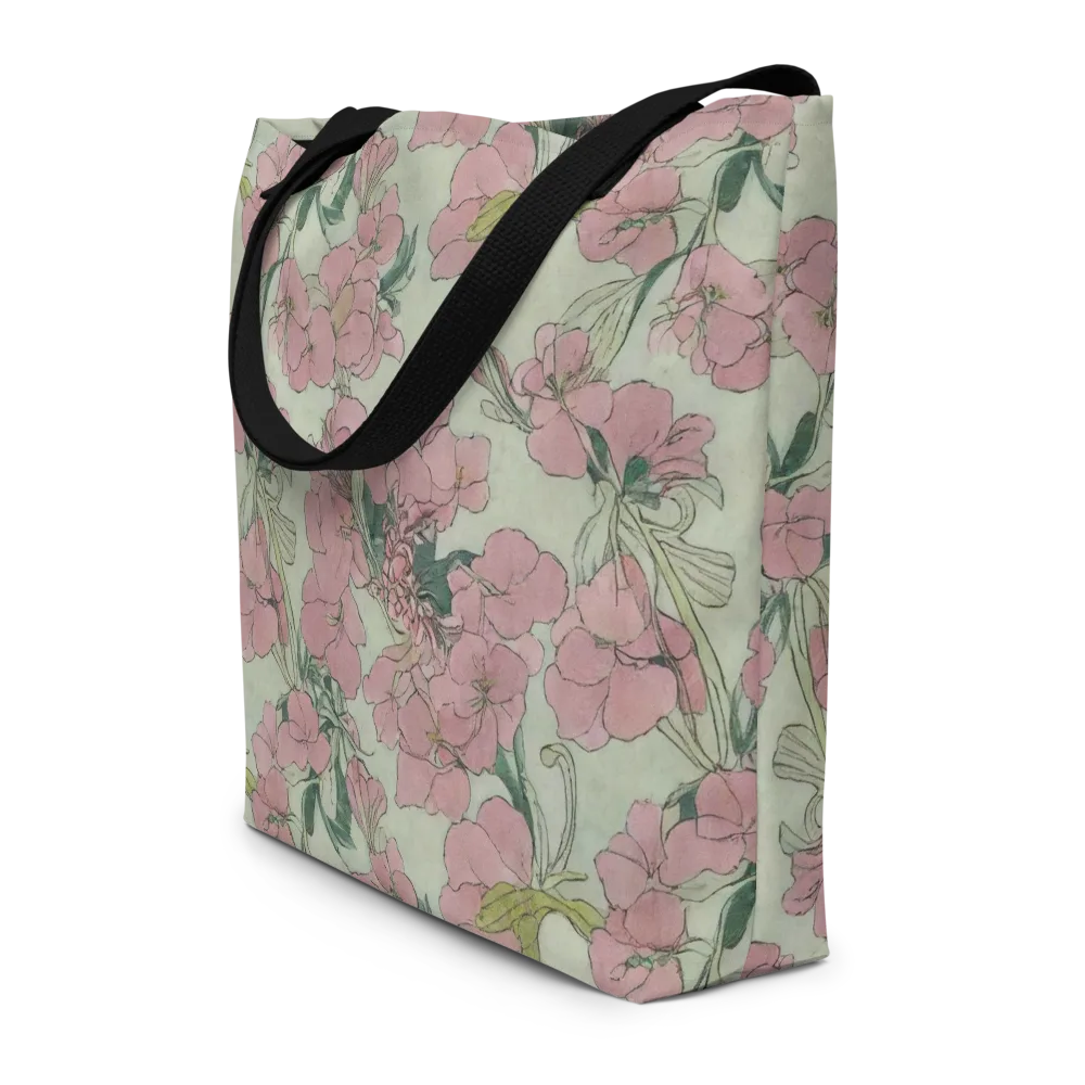 Rosewater Archive on Large Tote Bag W/ Pocket — Front
