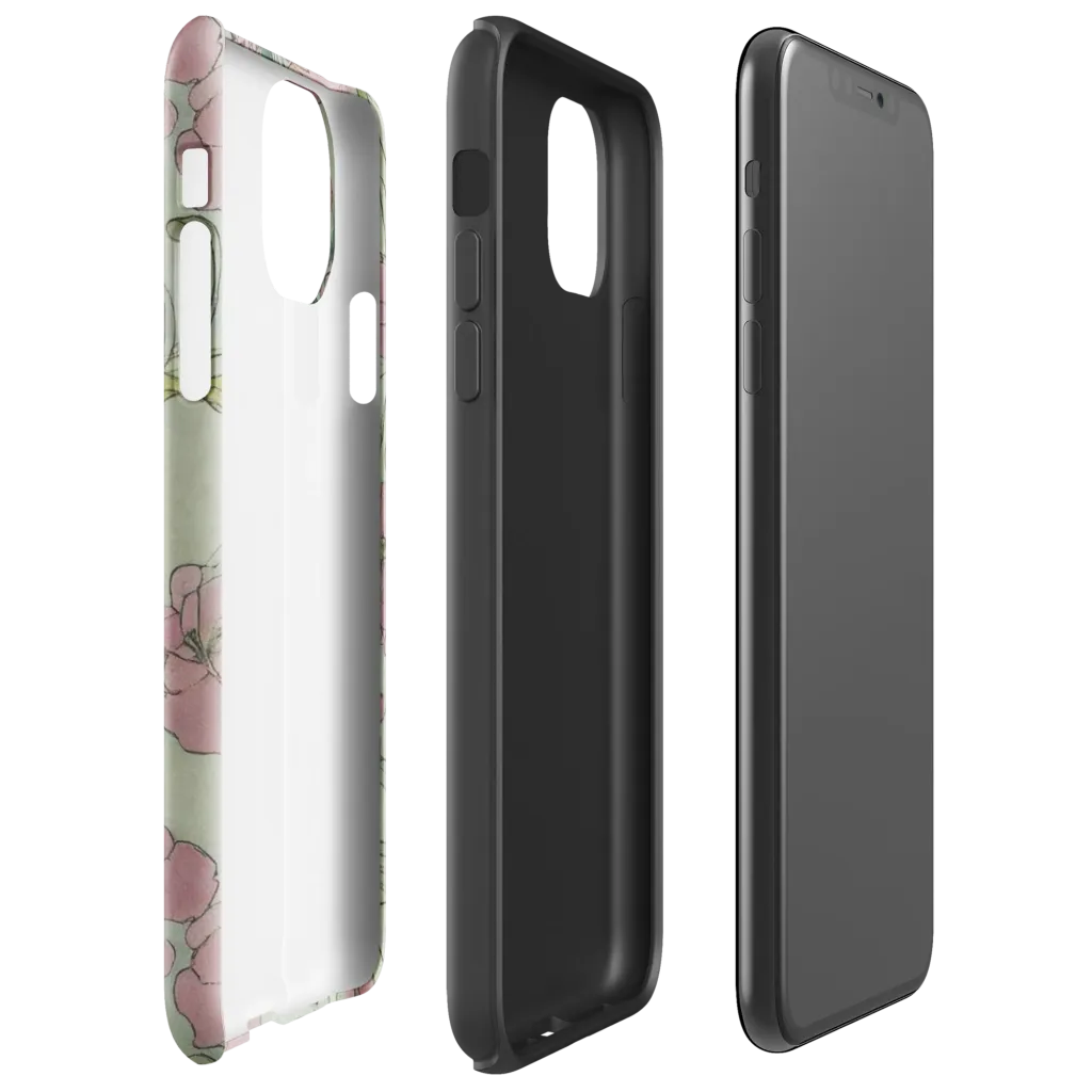 Rosewater Archive on Tough Case for iPhone® — Right