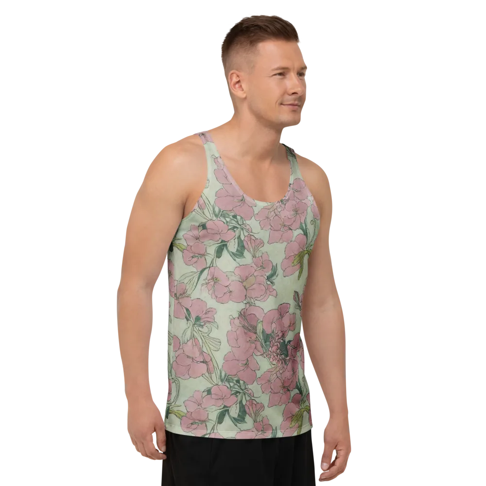 Rosewater Archive on Men's Tank Top — Right Front