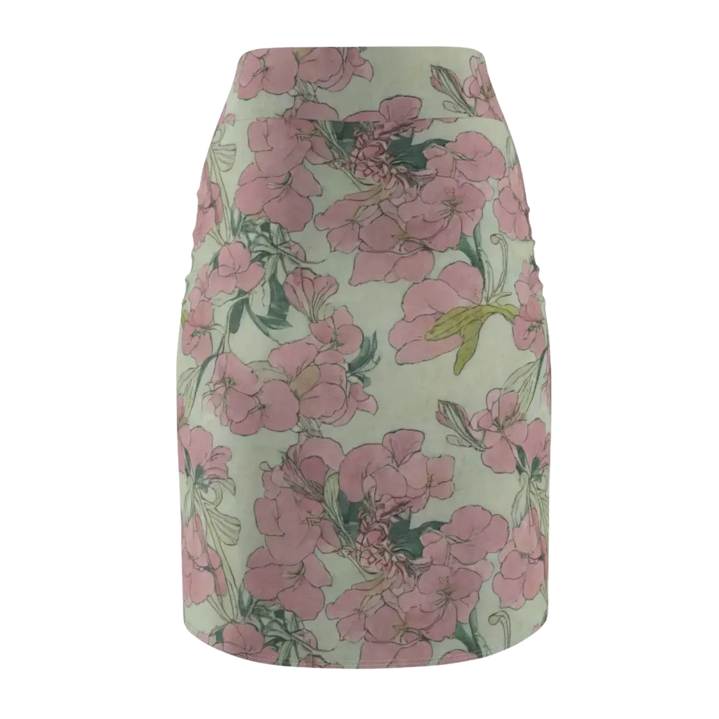 Rosewater Archive on Pencil Skirt — Back