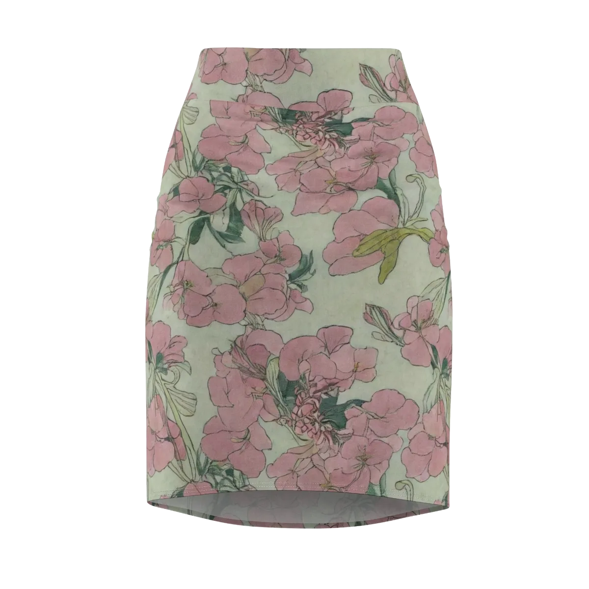 Rosewater Archive on Pencil Skirt — Front