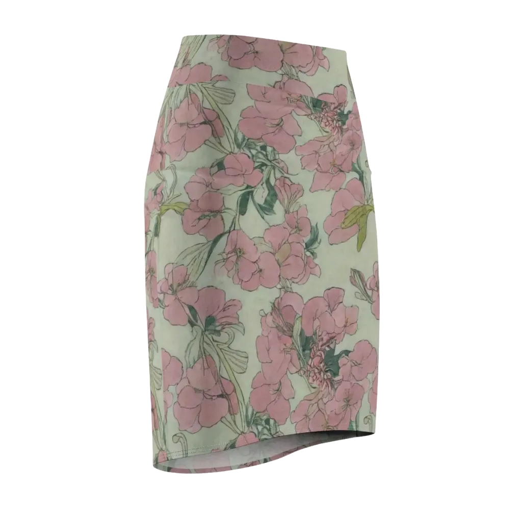 Rosewater Archive on Pencil Skirt — Front Side