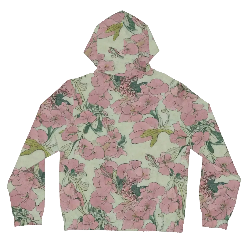 Rosewater Archive on Women's Full-Zip Hoodie — Back